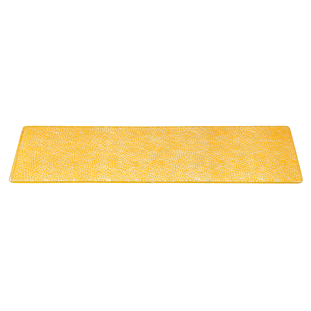 rosseto-kalderon-foglia-gls025m-glasoberfl-che-schmal-rechteckig-senf image 1