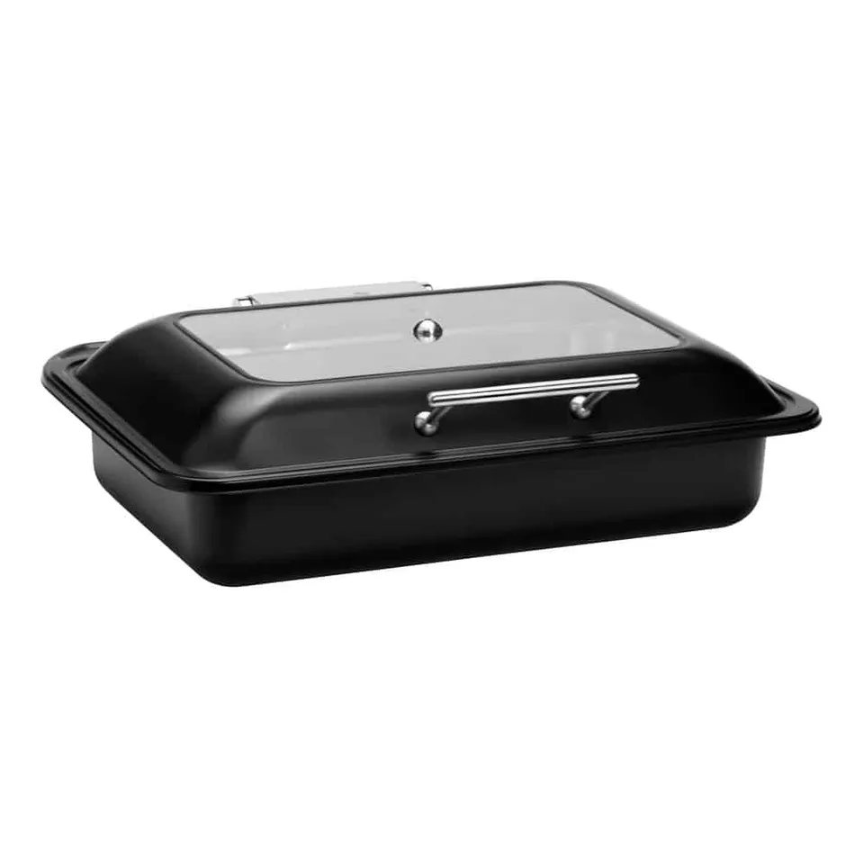 rosseto-multi-chef-sm401-chafer-mit-soft-closing-deckel-schwarz image 1
