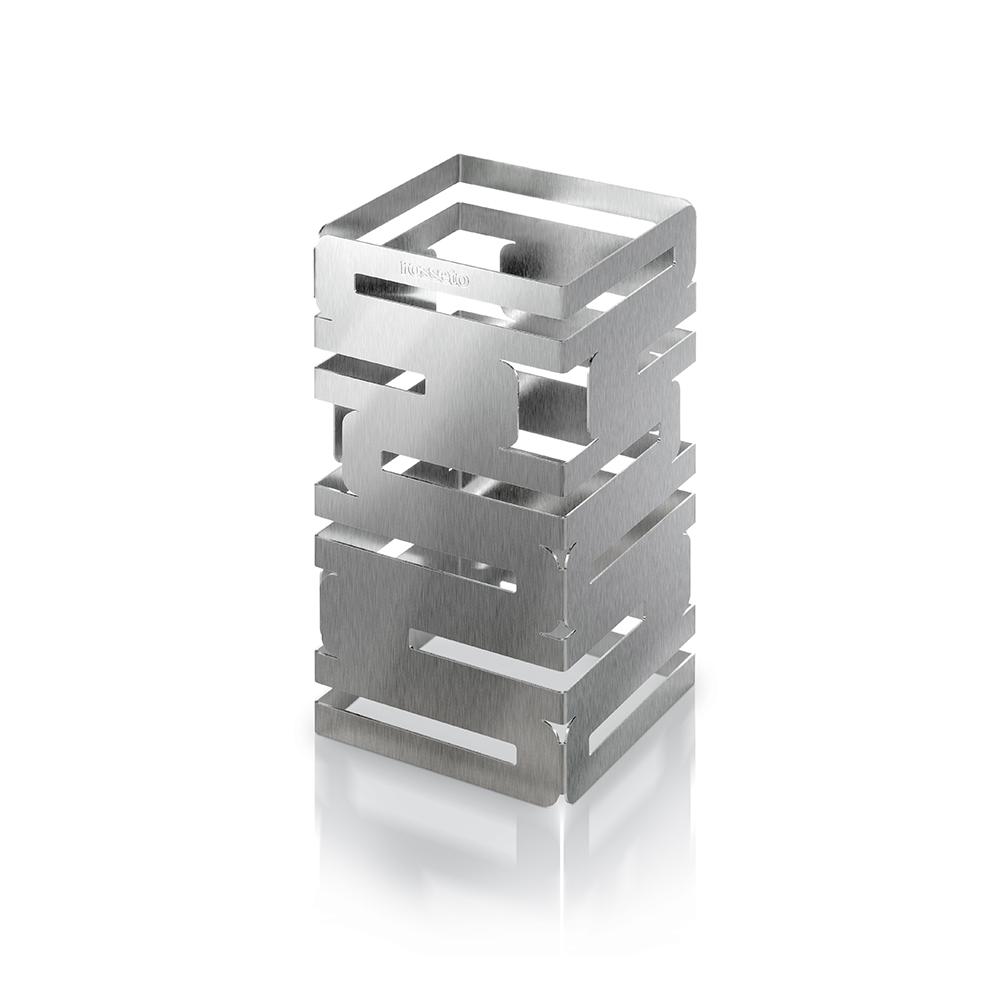 rosseto-skycap-d62077-riser-12-zoll-quadratisch-edelstahl-geb-rstet-multi-level image 1