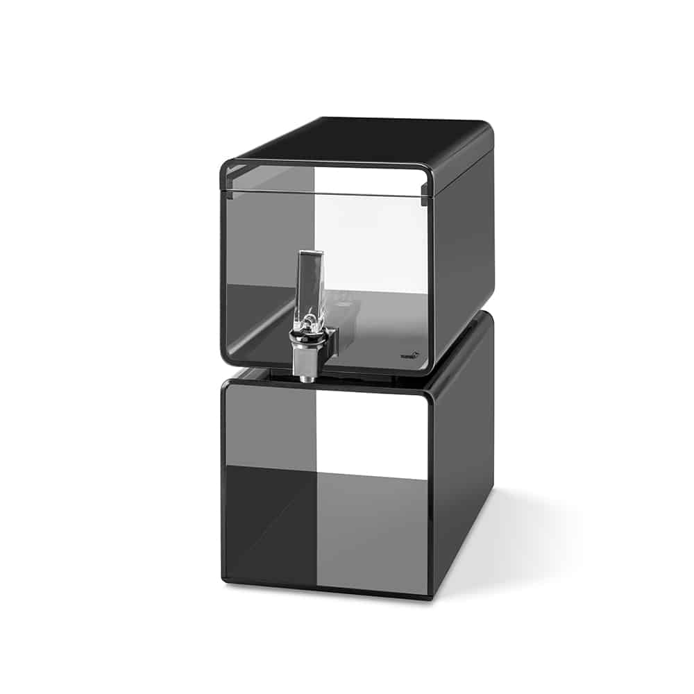 rosseto-lucid-cuboid-ld188-getr-nkespender-7-6-liter-schwarz-acryl image 2