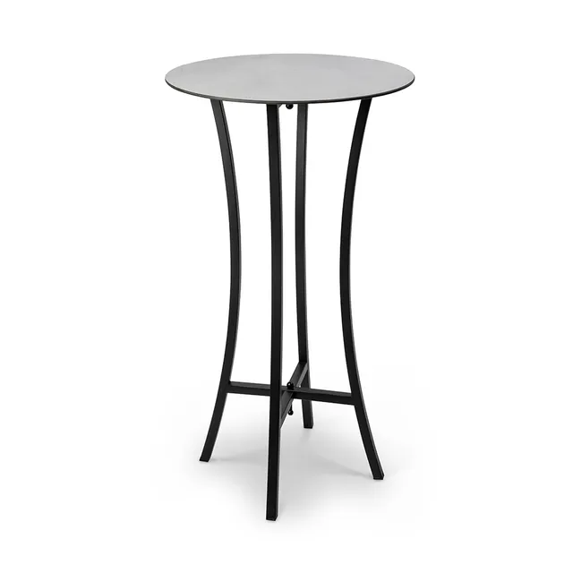 rosseto-modulite-mtc-1001cgb-cocktailtisch-set-24in-betongrau-mit-schwarzen-bein image 1