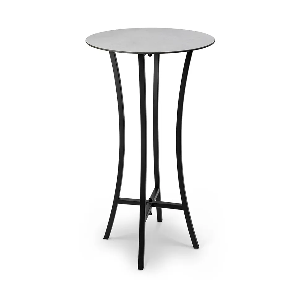 rosseto-modulite-mtc-1001cgb-cocktailtisch-set-24in-betongrau-mit-schwarzen-bein image 1