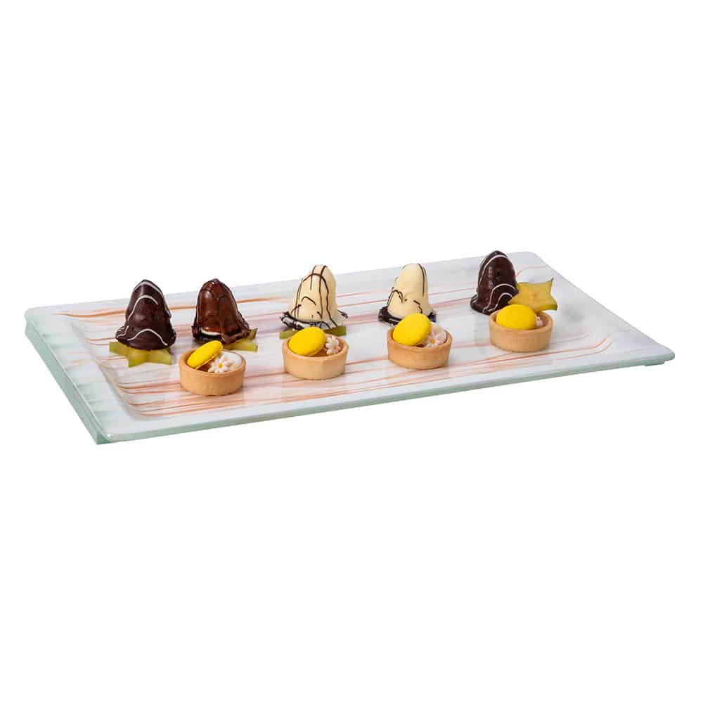 rosseto-aroma-gls061gw-servierplatte-rechteckig-medium-gold-wei-mit-rand image 2