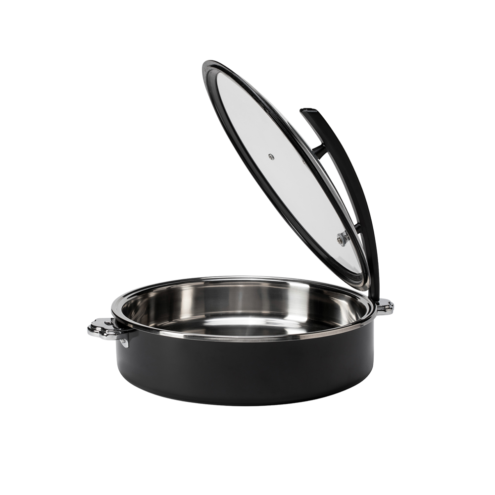 rosseto-rondeau-cw-ncb38b-buffet-server-rund-schwarz-7-4-liter-mit-pfanne image 3