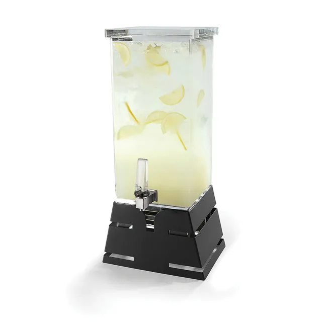 rosseto-ld140-getr-nkespender-4-gallonen-quadratisch-schwarz-matt-pyramide image 1