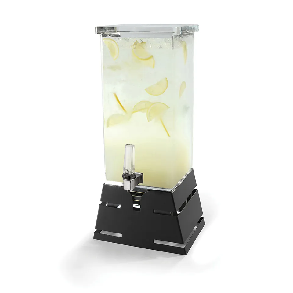 rosseto-ld140-getr-nkespender-4-gallonen-quadratisch-schwarz-matt-pyramide image 1