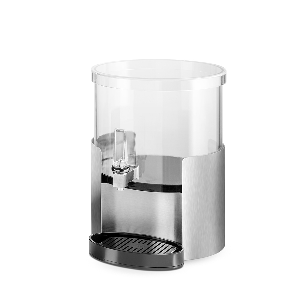 rosseto-ld177-elliptic-getr-nkespender-2-gal-7-6-l-mit-tropfschale-und-edelstahl image 2