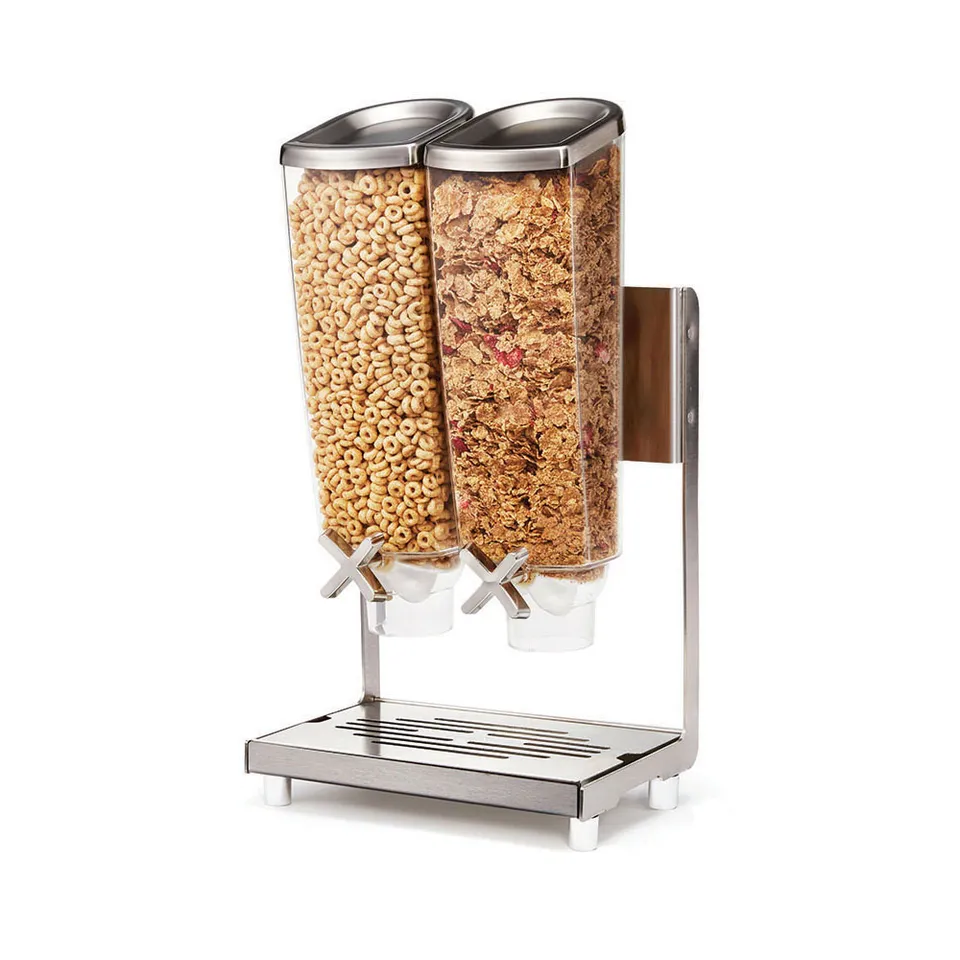 rosseto-ez-pro-ezp2746-doppel-dispenser-2x-1-gallone-mit-edelstahlst-nder image 1