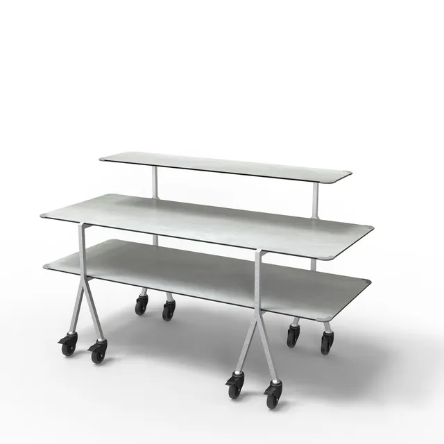 rosseto-modulite-mt-3003cgsw-3-level-kit-concrete-gray-mit-rollen image 1