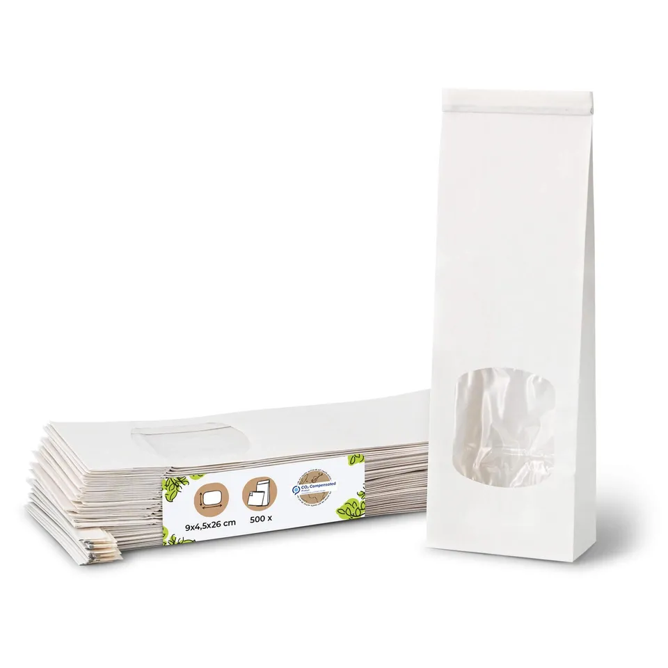 biozoyg-blockbodenbeutel-gr-e-s-mit-fenster-500-st-ck-wei-e-papiert-ten-aus-kraf image 1