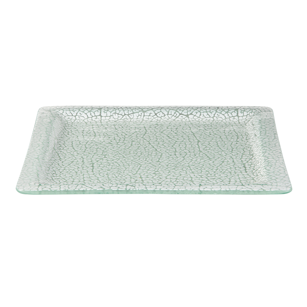 rosseto-kalderon-foglia-wei-e-quadratische-glasplatte-12-zoll-handgemacht-2er-se image 1