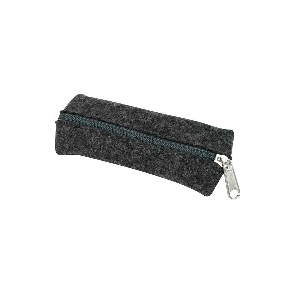 biozoyg-filz-federmappe-fynn-gr-e-s-16x5-5-cm-dunkel-meliert image 1