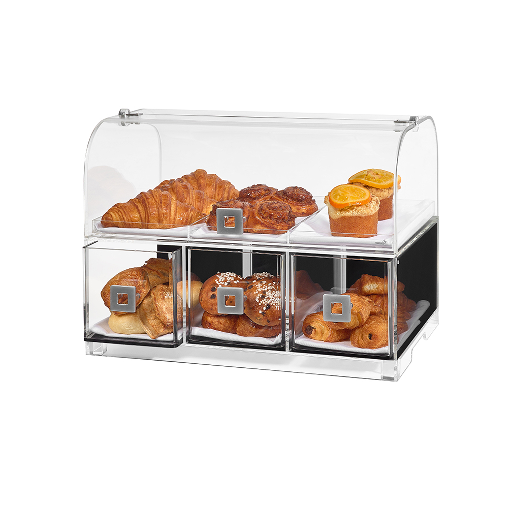 rosseto-dome-bd128-bakery-3-schubladen-mit-3-reihen-trenner-tablett image 1