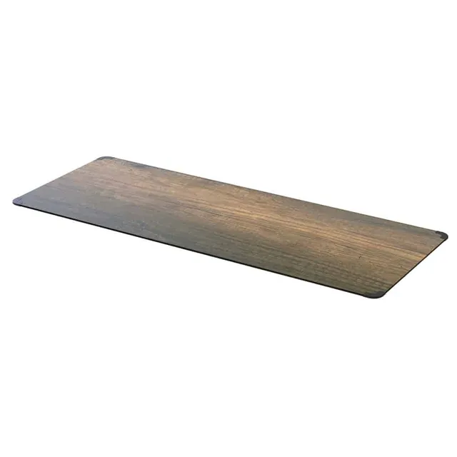 rosseto-modulite-mt-100w-rechteckige-hpl-tischplatte-walnuss image 1