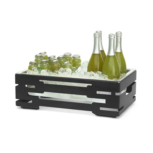 rosseto-multi-chef-sm244-cooler-7-schwarz-matt-mit-acryl-eish-lle image 1