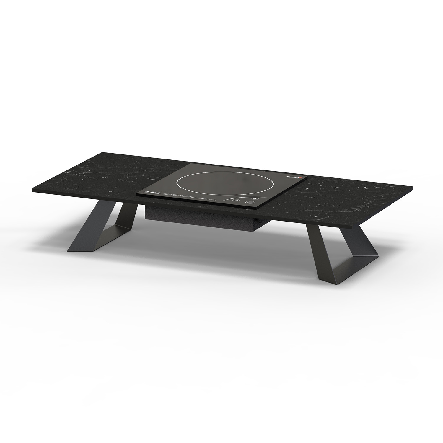 rosseto-alto-hplrsi98-induktions-riser-80-cm-black-marble image 1