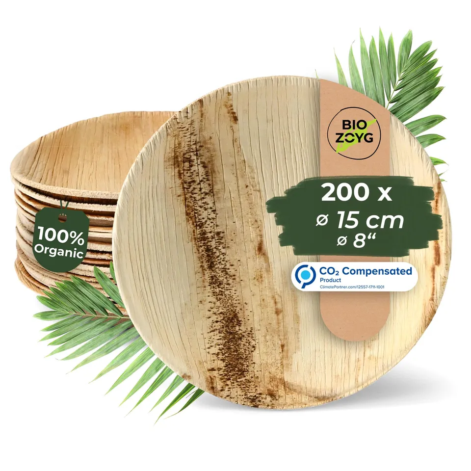 biozoyg-palmblatt-teller-einwegteller-200-st-ck-15-cm image 1