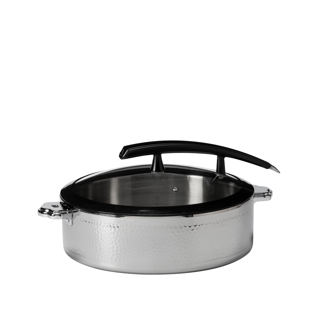 rosseto-rondeau-cw-ncb32c-buffet-server-rund-5-28-qt-hammerschlag-stahl image 6