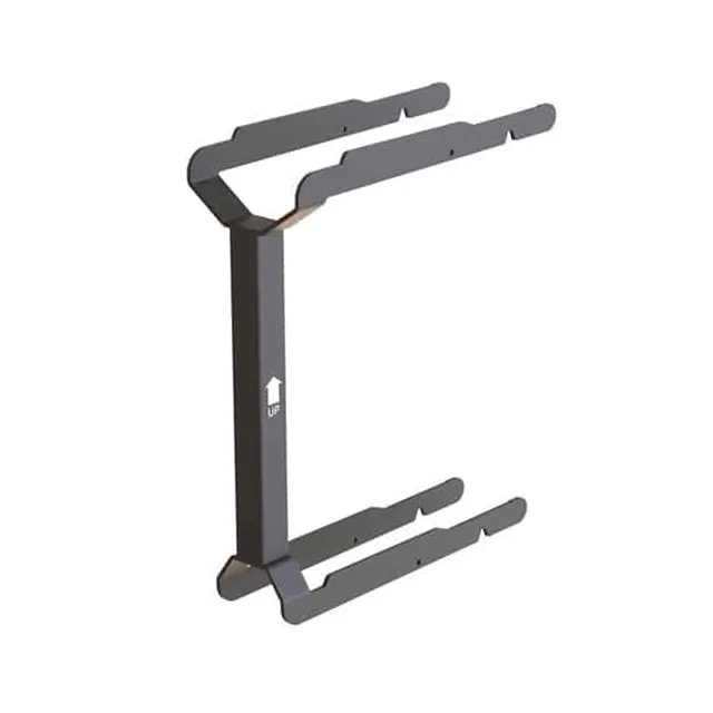 rosseto-modulite-mt-bkbracket-schwarze-regal-halterung-shelf-surface-bracket image 1