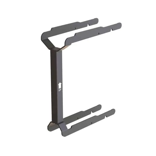 rosseto-modulite-mt-bkbracket-schwarze-regal-halterung-shelf-surface-bracket image 1