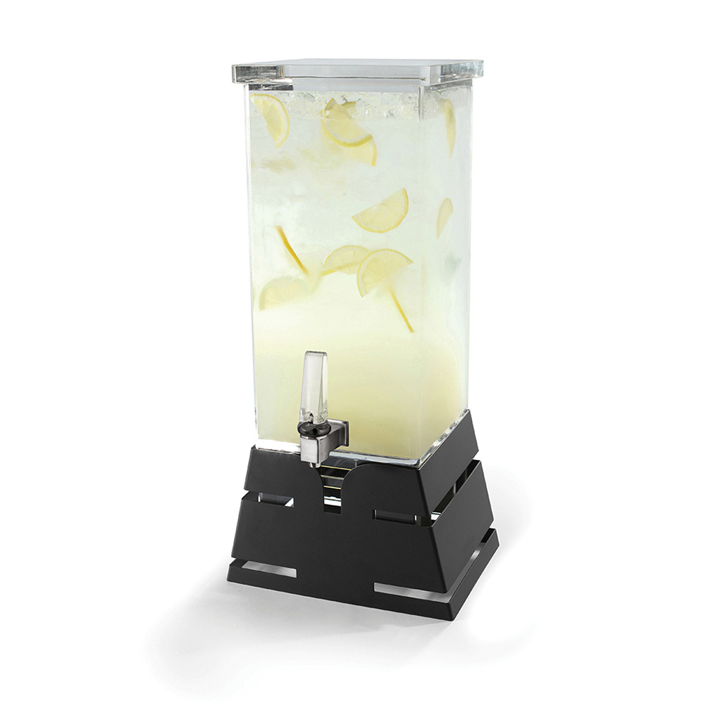 rosseto-ld140-getr-nkespender-4-gallonen-quadratisch-schwarz-matt-pyramide image 1