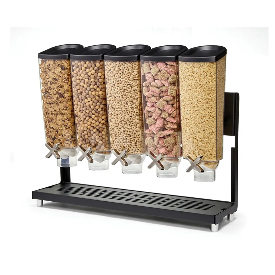 rosseto-ez-pro-ez577-cerealien-spender-5x-1-gallone-table-top image 1