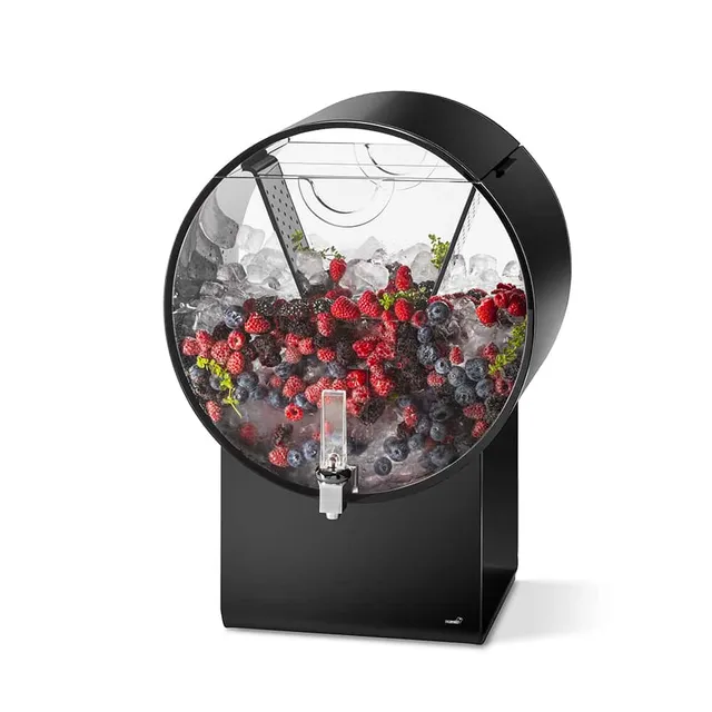 rosseto-lucid-barrel-getr-nkespender-5-gallonen-schwarz-acryl-infuser-ld183 image 1
