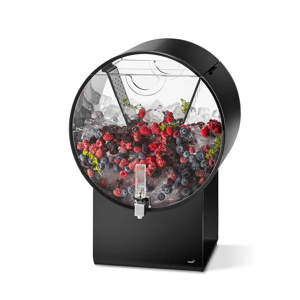 rosseto-lucid-barrel-getr-nkespender-5-gallonen-schwarz-acryl-infuser-ld183 image 1