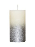 villaverde-rustik-kerze-68-x-120-mm-metallic-silber image 4