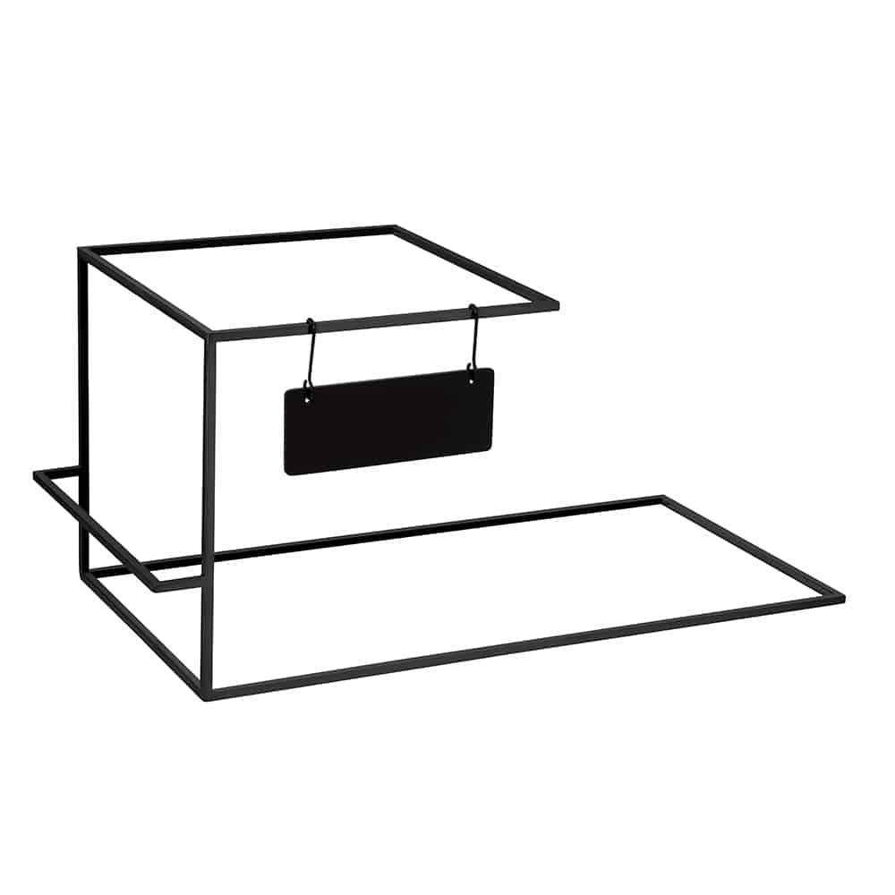 rosseto-skyrize-trio-riser-schwarz-lackiert-mit-h-ngeschild-rbm710 image 1