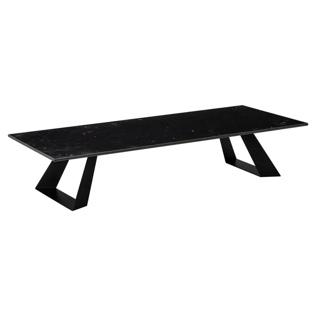 rosseto-alto-hplrs59-riser-schwarz-marmor-rechteckig-breit-mit-6-zoll-beinen image 1