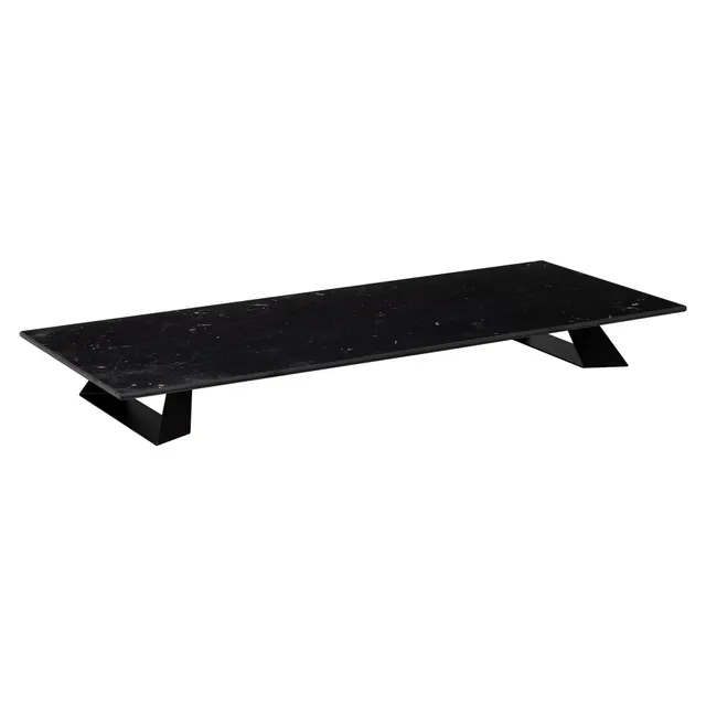 rosseto-alto-wide-rectangle-riser-schwarz-marmor-hpl-hplrs19 image 1