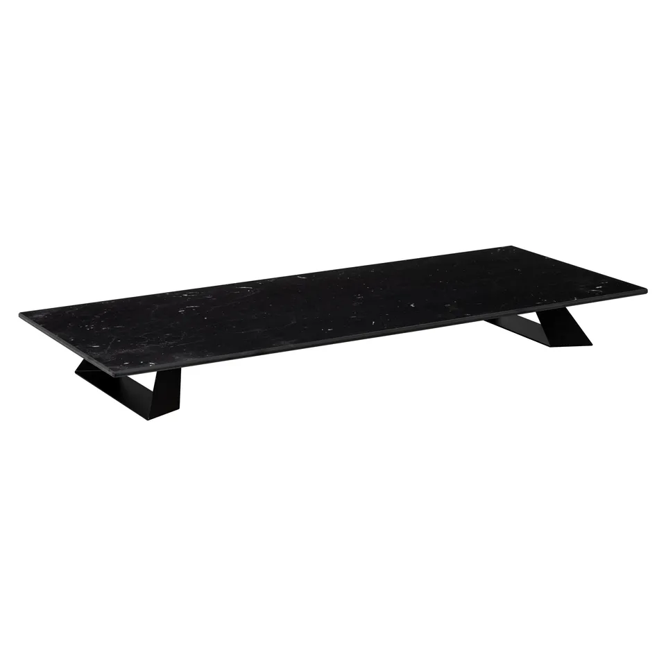 rosseto-alto-wide-rectangle-riser-schwarz-marmor-hpl-hplrs19 image 1