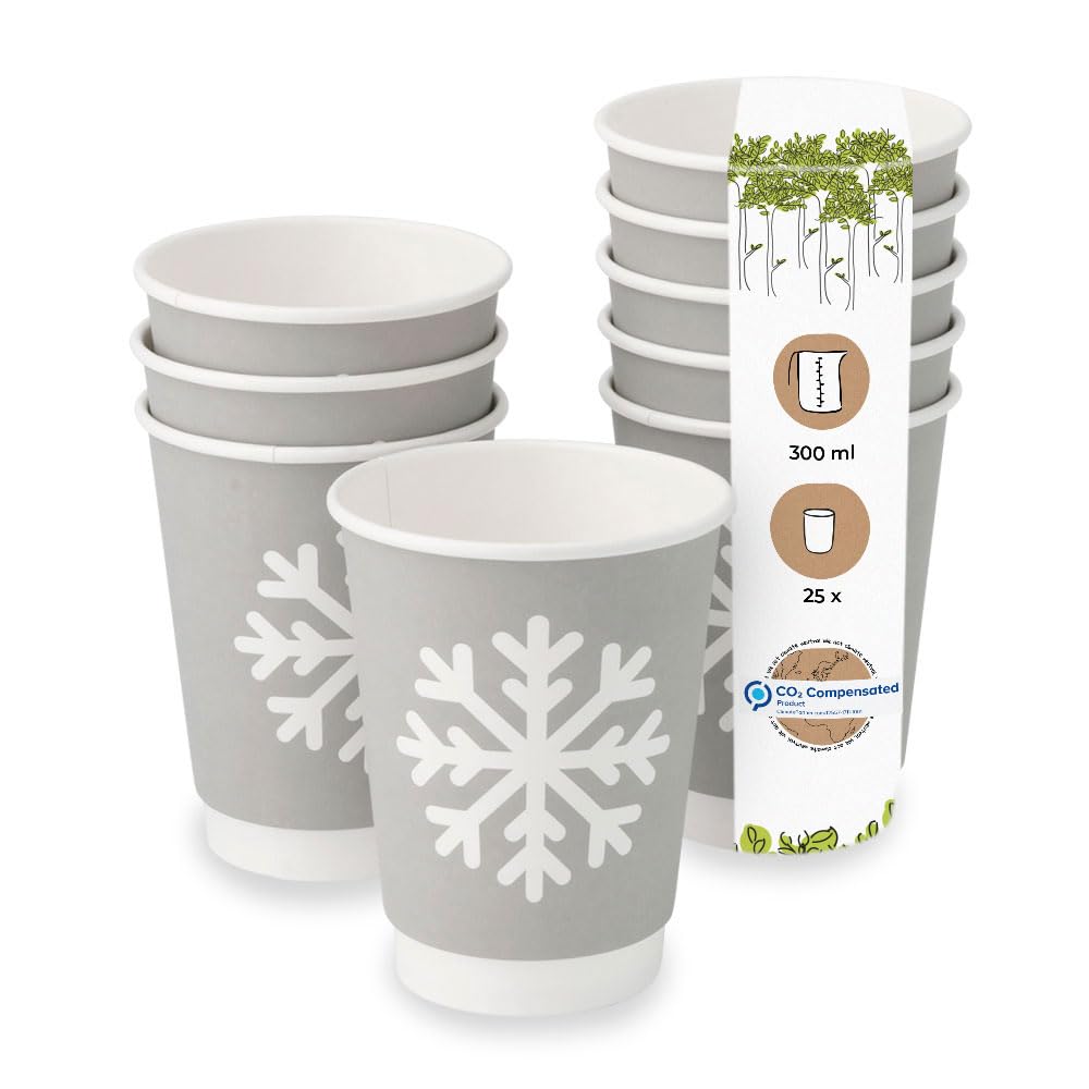 biozoyg-kaffeebecher-wintermotiv-schneeflocke-200ml-8-oz-wei-25-st-ck-doppelwand image 8