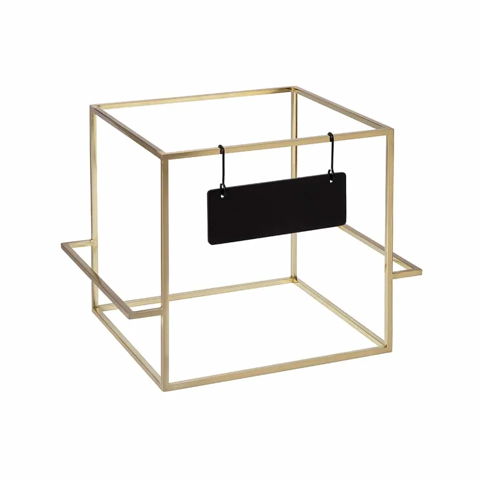 rosseto-rgm700-skyrize-quad-riser-buffetst-nder-gold-mit-h-ngeschild image 1