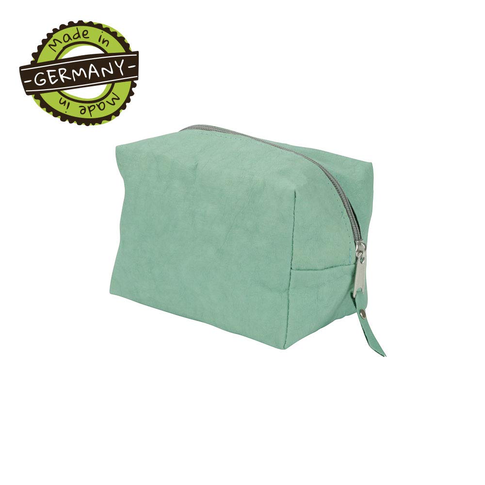 biozoyg-polly-vegane-kosmetiktasche-gr-e-s-aus-waschbarem-papier-minze image 2