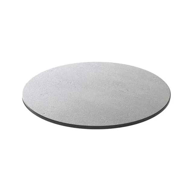 rosseto-modulite-mt-400cg-runde-tischplatte-14-zoll-hpl-concrete-gray image 1