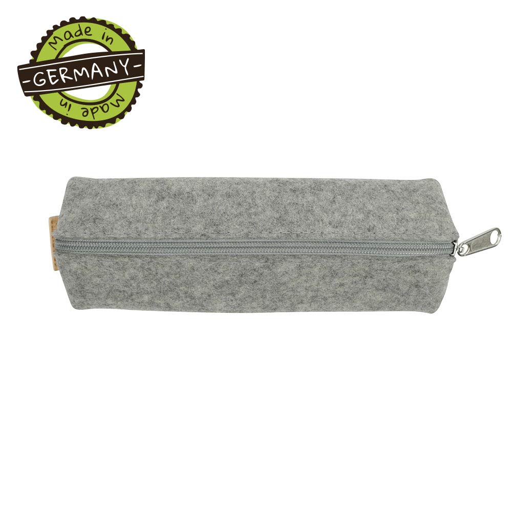 biozoyg-filz-federmappe-fynn-gr-e-m-20x7-7-cm-hell-meliert image 2