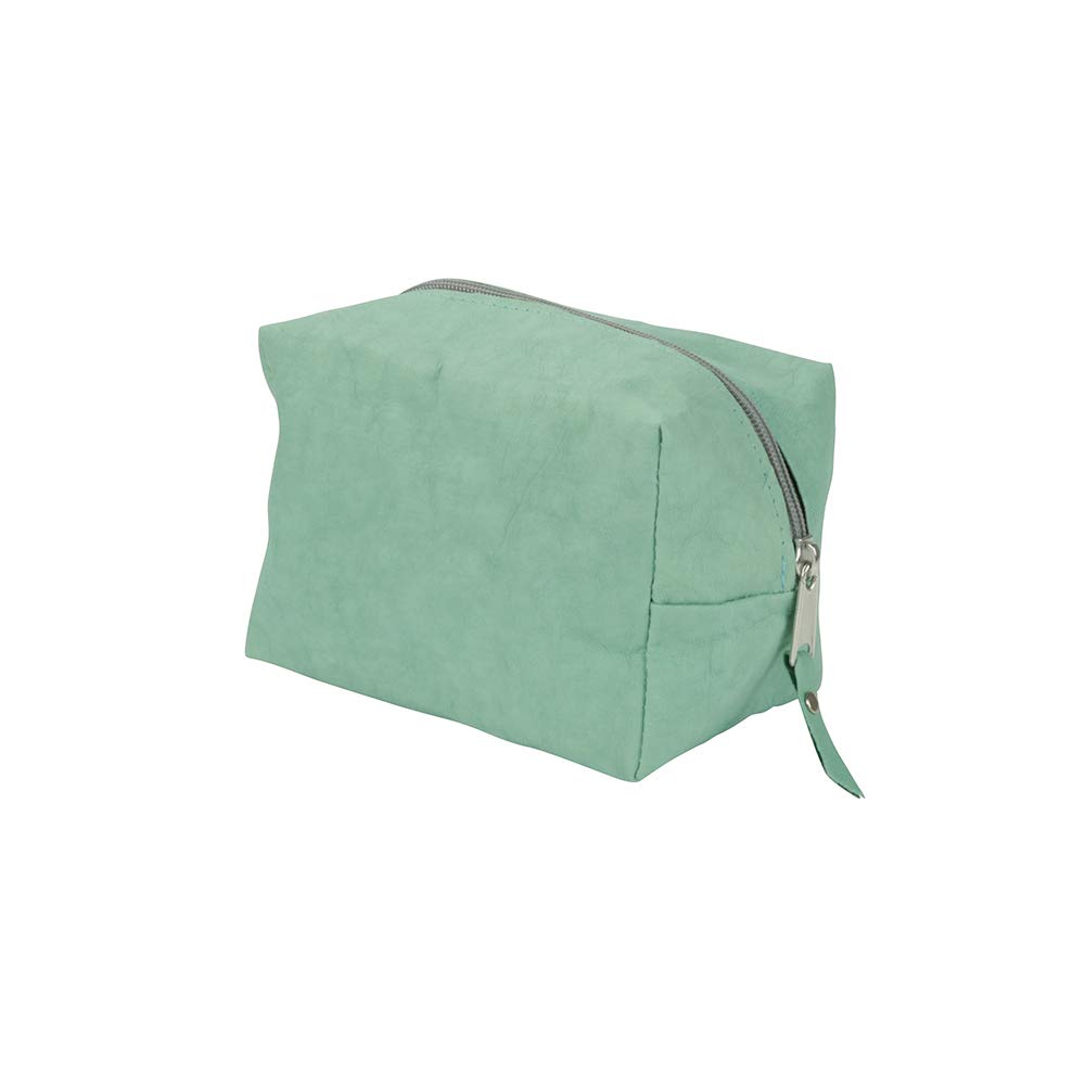 biozoyg-polly-vegane-kosmetiktasche-gr-e-s-aus-waschbarem-papier-minze image 1