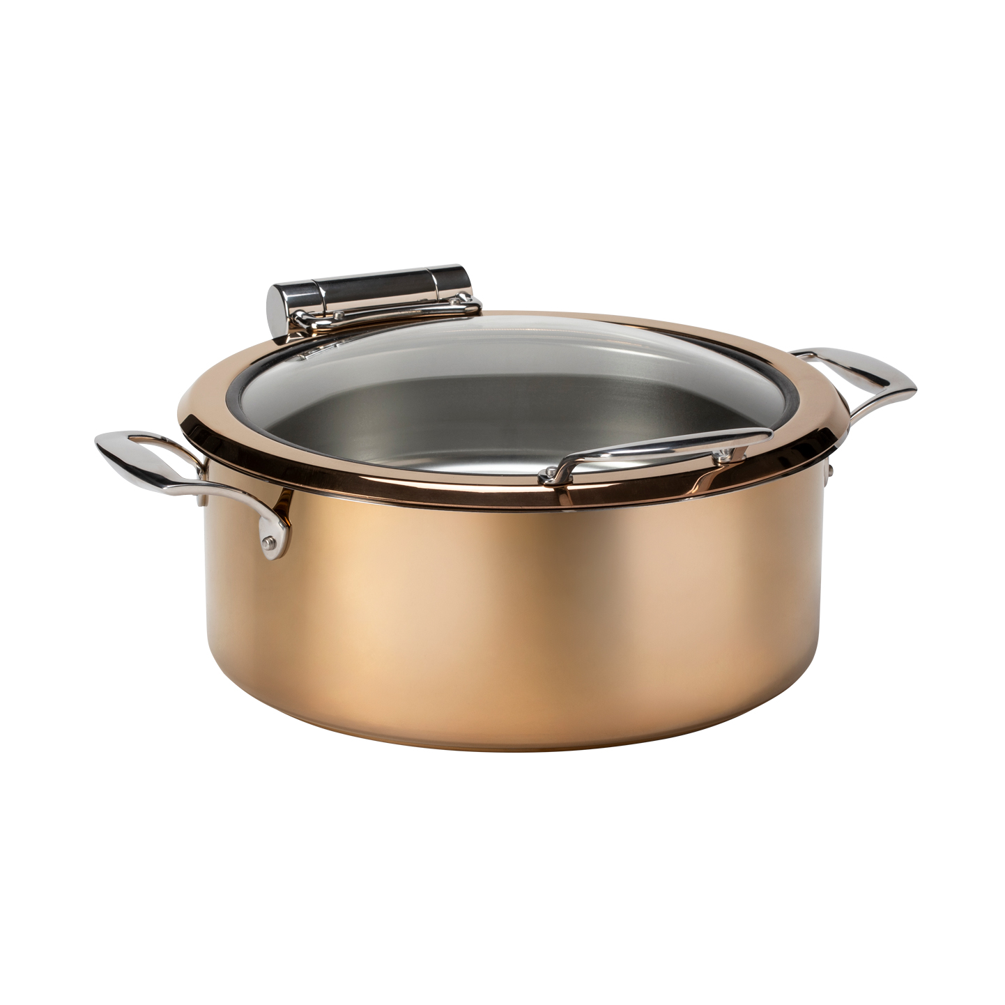 rosseto-le-dish-gwd300el-gr-chafing-topf-4-8-qt-gold-rund image 1