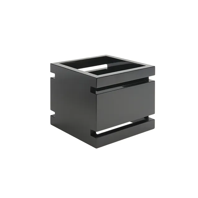 rosseto-skycap-sw103-riser-6-zoll-schwarz-glanz-bambus-quadratisch-multi-level image 1