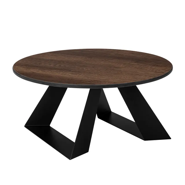rosseto-hplrs52-alto-riser-rund-walnuss-51-cm-schwarze-f-e-15-cm image 1