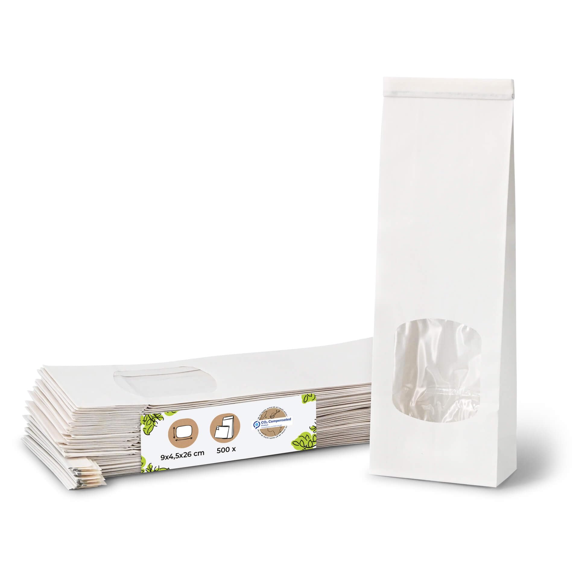 biozoyg-blockbodenbeutel-gr-e-s-mit-fenster-500-st-ck-wei-e-papiert-ten-aus-kraf image 1