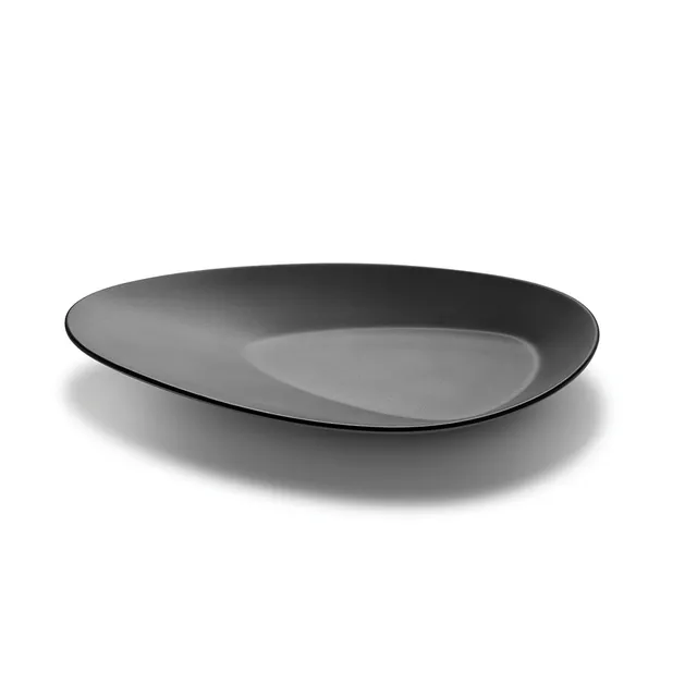 rosseto-mel011-melamin-platte-gro-dreieckig-schwarz-wei-3-tlg image 1