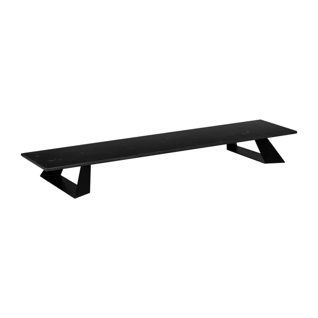 rosseto-alto-hpl-riser-hplrs23-schwarz-marmor-schmal-mit-3-beinen image 1