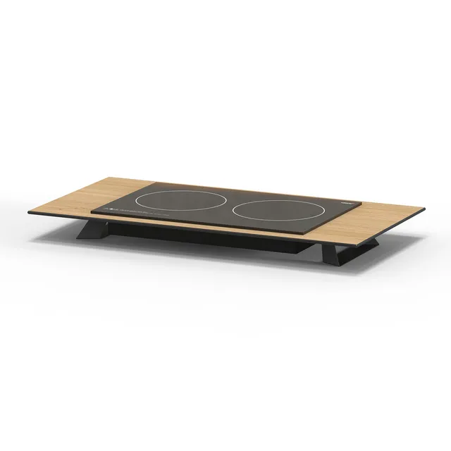 rosseto-alto-hplrsi104-induktions-riser-34-8-zoll-holz-schwarz image 1