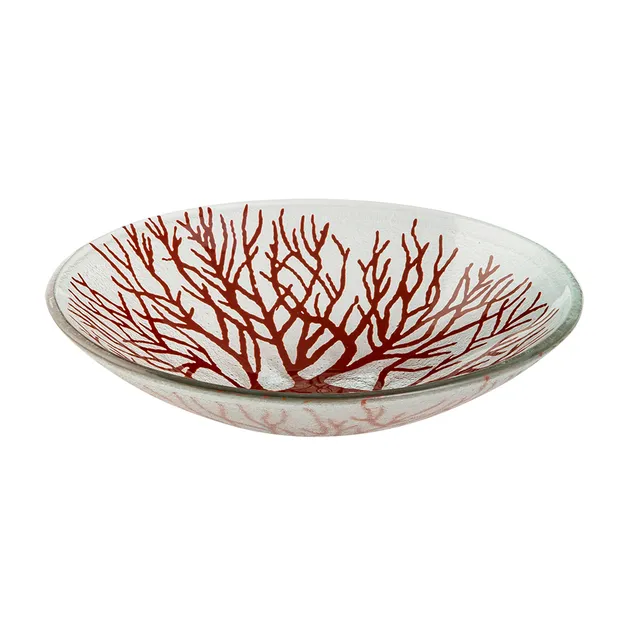 rosseto-kalderon-radici-gls047c-glasschale-11-cognac-handgemacht-2er-set image 1