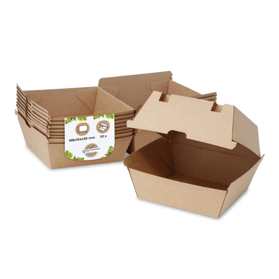 biozoyg-take-away-burger-box-burgerboxen-aus-kraftkarton-50-st-ck-16-8-x-15-4-x- image 1