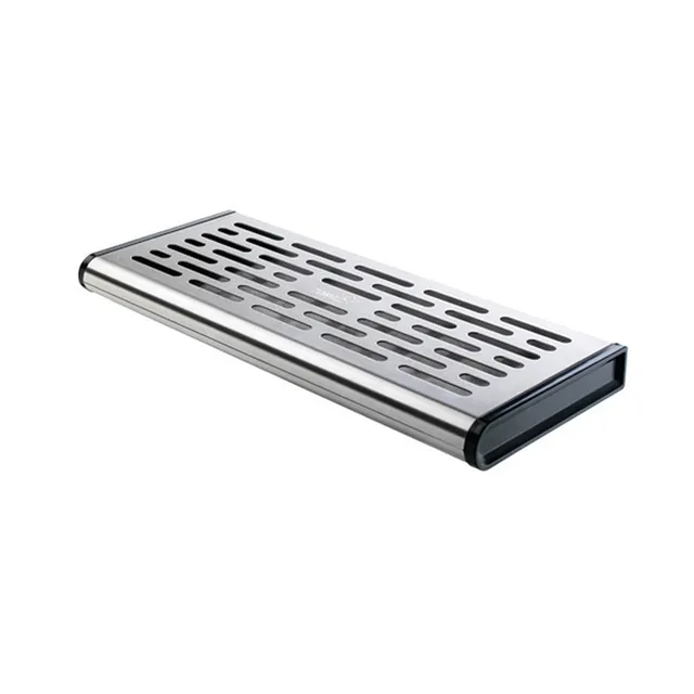 rosseto-ezt017-auffangschale-edelstahl-3-fach-f-r-wandspender image 1