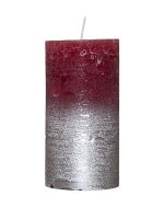 villaverde-rustik-kerze-68-x-120-mm-metallic-silber image 7